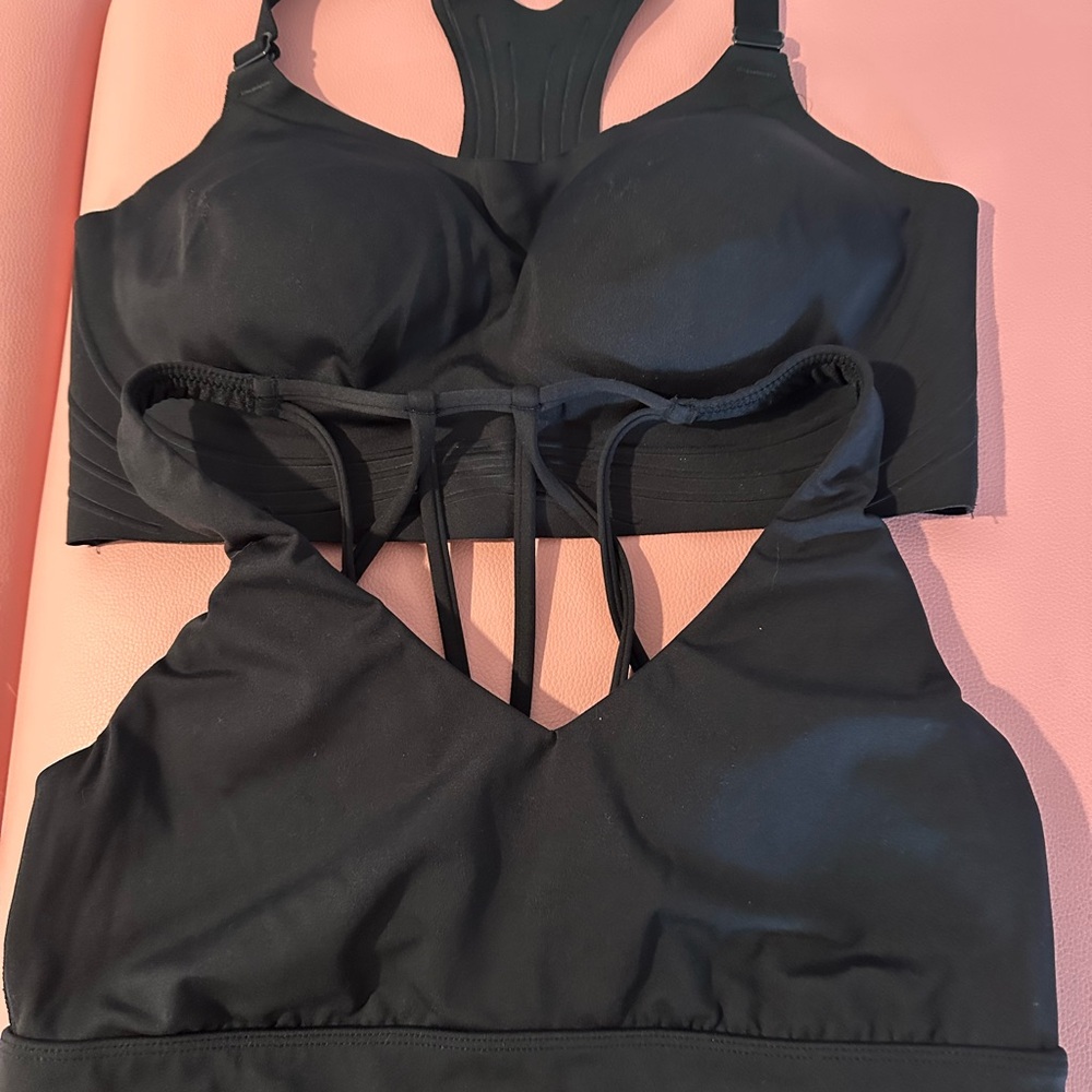 Black Women's Sport Bras